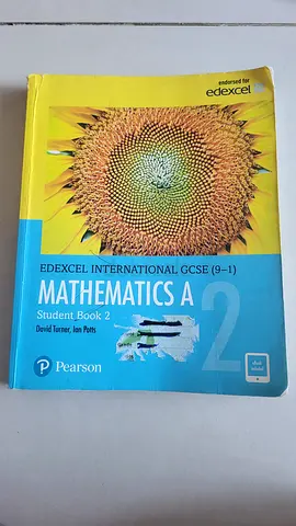 Pearson Mathematics A 2 - Student book 2