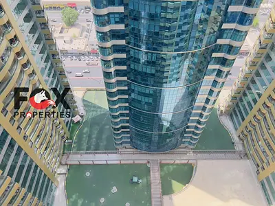 Luxury 1 Bedroom Hall for Annual Rent in Ajman Horizon Towers 1300 Sq Ft 2 Bathrooms Open View Balcony Free Parking and Built in Wardrobes