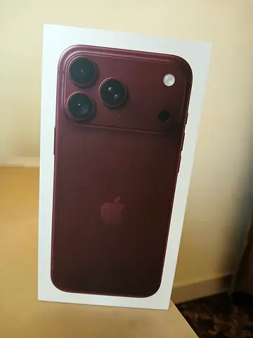Iphone 18 Pro Max Burgandy 256 gb Uae Tdra Version Brand New Sealed