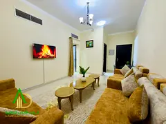 A one-bedroom apartment is available for monthly rent in Al Rawda 2, Ajman, located on Tunis Street,