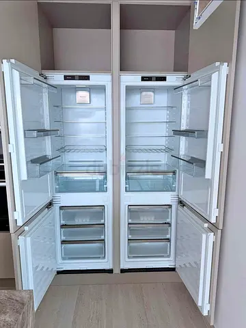 KFNS 7734 D Miele built-in refrigerator bottom freezer set brand new