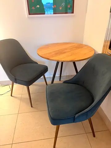 West Elm Bistro Table and Chairs Set