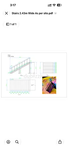 Stand Structure drawing designing and calculation