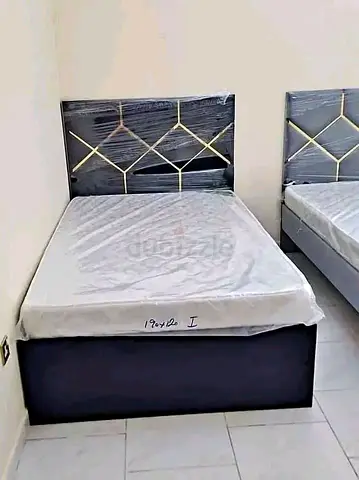 Fabric couple bed for sale