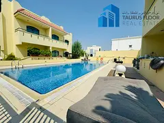 Elegant 3BR | Terrace, Garden, Gym & Pool | Umm suqeim