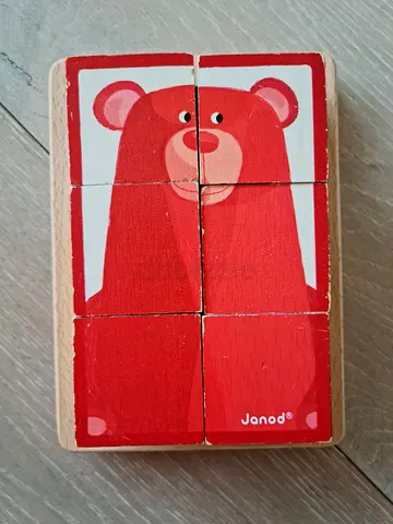 Janod block puzzle in wood