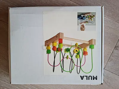 Ikea bead roller coaster
