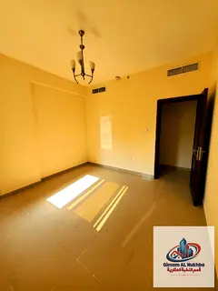 Spacious two bedroom apartment in Al Majarah with super deluxe finishing central AC and gas facing t