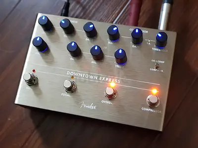 Fender Downtown Express Bass Multi Effects Processor Pedal