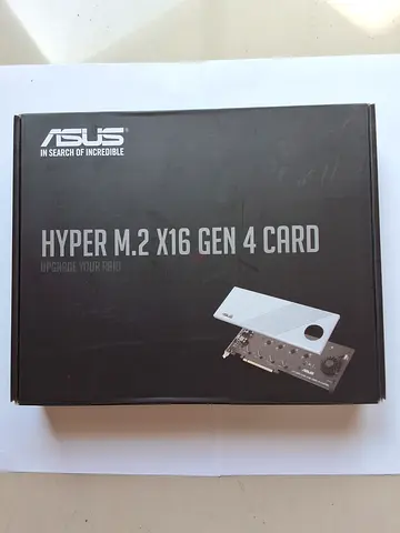 ASUS Hyper M.2 x16 Gen 4 expansion card, 180 AED