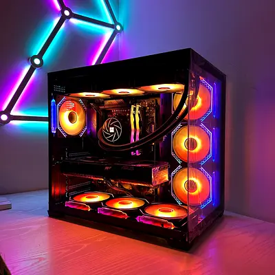 High-FPS Ryzen 7 7800X3D RTX 5070 Gaming PC