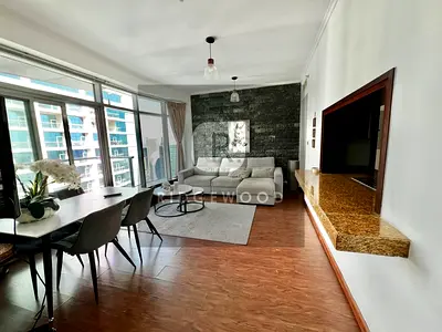 Elegant Fully Furnished 1BR | Iconic Burj View | Prime Location| Rent 105000