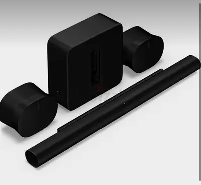 Sonos Arc Dolby Atmos+ 2x Era 300 + Sub (Gen 4) black