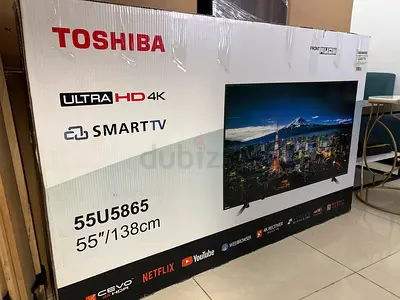 URGENT SALE 55-inch Smart TVs Toshiba - Good Condition