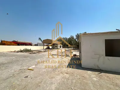 20,000 Sq. Ft. Industrial Yard for Rent in Al Sajaa, Sharjah | Near Main Road | 25 KW Electricity | 4 or 6 Cheques