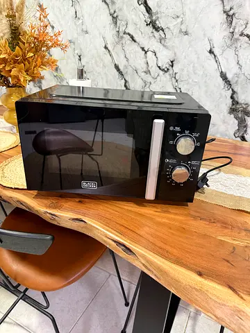Black Countertop Toaster Oven - Good Working Condition