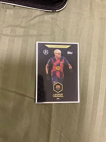 Topps match attax lamine yamal black edge edition