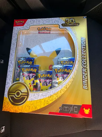 30th anniversary Pokémon Binder Collection Sealed.