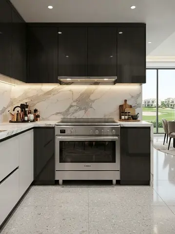 Bosch Series 8 90Cm Gas & Electric Cooker, Gas Hob With Electric Oven