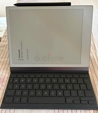 reMarkable 2 tablet with keyboard and stylus — excellent condition