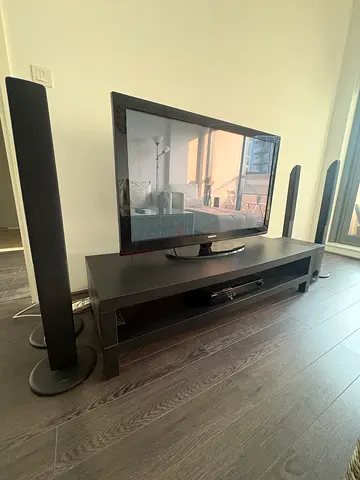 Media Cabinet TV stand Brown/Black