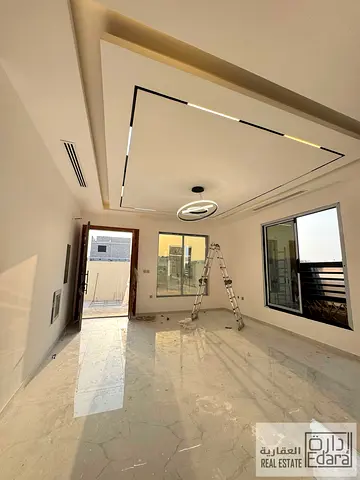 Golden opportunity to own a luxury villa in Al Helio 2, Ajman at an attractive price with high-end finishing, registration fees included, ready to mov