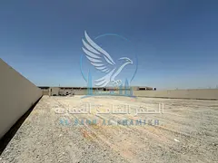 For annual rent: a plot of land in Industrial Area 18, Sharjah. Excellent opportunity. Area: 20,000