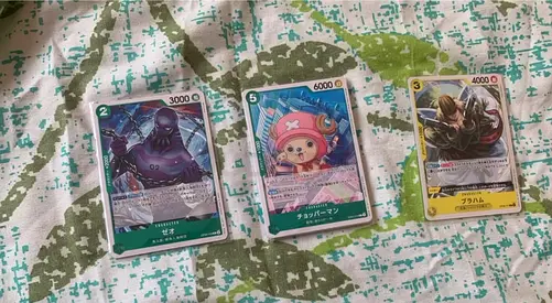 One Piece Card Game Set – Zeo, Chopper Man & Braham Card