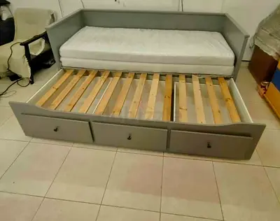 Ikea hemnes day bed with mattress 2