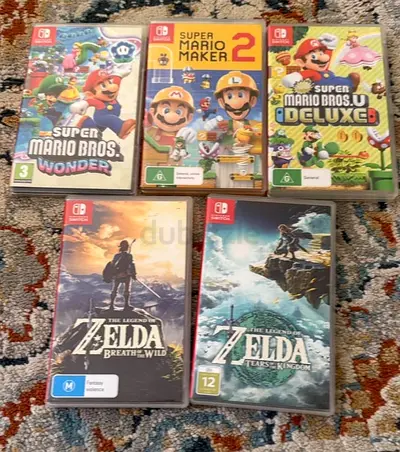 Switch Games for 500 AED all