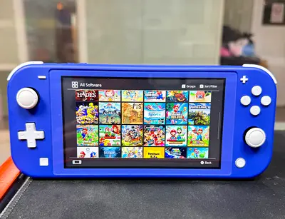 switch lite 30 games installed