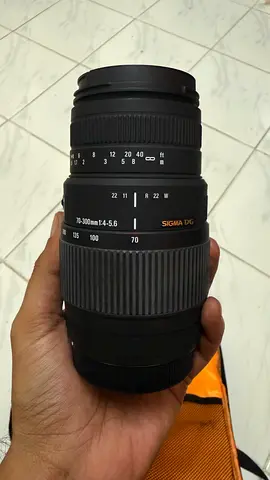 Sigma 70-300mm f/4-5.6 DG Telephoto Zoom Lens (Used)