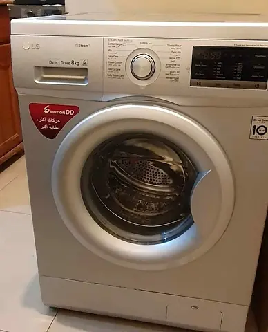 LG 8kg Front Load Washing Machine - Direct Drive, 10-year Motor Warranty