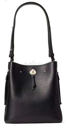 Kate Spade Marti Women's Shoulder Large Bucket Handbag, Black