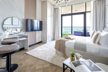 Furnished Studio | Large Balcony | AED 55K | No Commission | Direct Owner