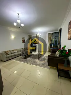 2BHK for annual rent Unobstructed view of the Creek and the towers, plus a maid's room.