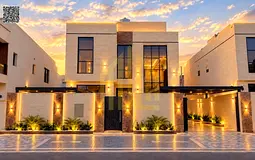 Luxury Jordanian stone design with a rooftop terrace; registration and ownership fees included.