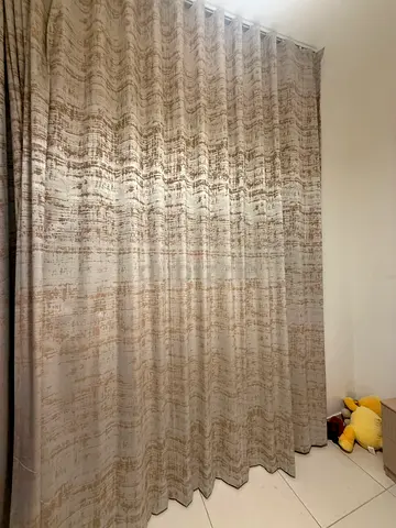 Curtain with net