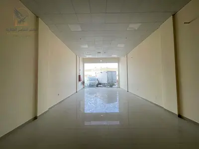 1,550 Sq Ft Commercial Showroom in Al Jurf Industrial 2 with Mezzanine and Fire System
