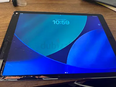 iPad 12.9 2017 with a broken screen need to change it cost 300 to change and iPad is price is 1000