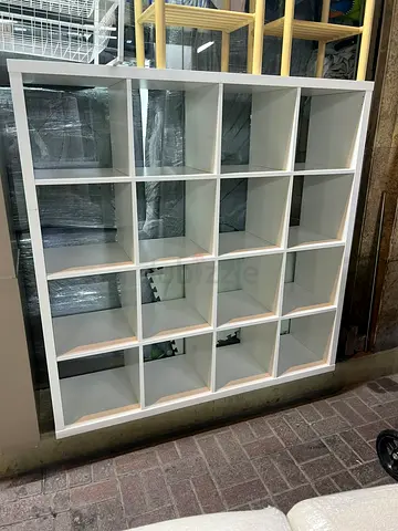 White 5x5 Cube Storage Shelving Unit - Wall/Standing Display