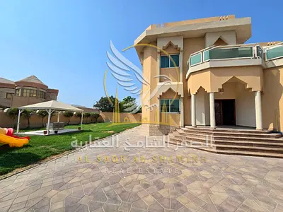 Luxury detached villa in Sharqan | 5 bedrooms (including 3 master suites) | Swimming pool | Large garden | Terrace with a view | Majlis and formal liv