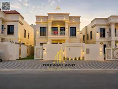 Luxury classic villa for sale in Al Zahia, Ajman - 4 master bedrooms with water fountain | Freehold