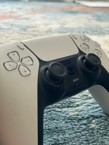 Sony DualSense PS5 Controller - White, left stock slightly drifts needs cleaning