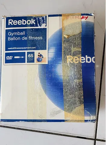 Reebok 65cm Gym Ball (New in Box) - Blue