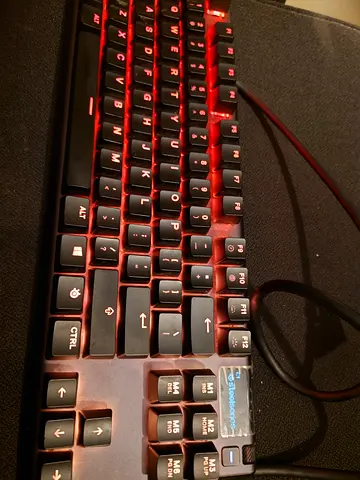 SteelSeries Apex 7 TKL Mechanical Gaming Keyboard (Red Switches)