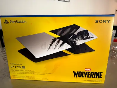 PS5 Pro Wolverine Console Covers (plates) – Brand New & Sealed