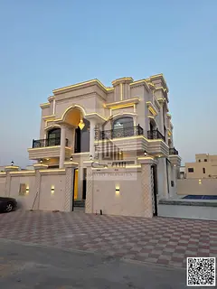 Villa for Sale with a Luxurious Classic Design in Al Helio 2, Ajman