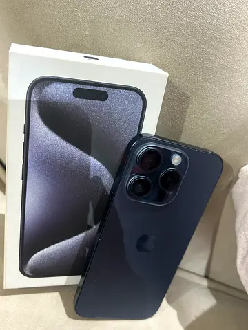 Iphone 15pro blue titanium -128GB(negotiable)