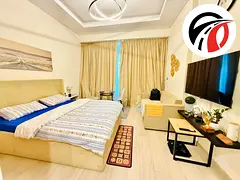 Furnished Studio | Downtown & Creek View | Balcony